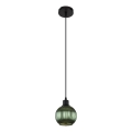Globo - Κρεμαστό φωτιστικό οροφής 1xE27/25W/230V διάμετρος 15 cm πράσινο