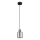 Globo - Κρεμαστό φωτιστικό οροφής 1xE27/25W/230V μαύρο διάμετρος 12 cm