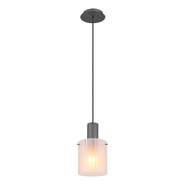 Globo - Κρεμαστό φωτιστικό οροφής 1xE27/40W/230V διάμετρος 18 cm λευκό