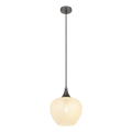 Globo - Κρεμαστό φωτιστικό οροφής 1xE27/40W/230V διάμετρος 24 cm λευκό/ανθρακί