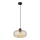 Globo - Κρεμαστό φωτιστικό οροφής 1xE27/40W/230V διάμετρος 28 cm διαφανή