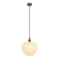 Globo - Κρεμαστό φωτιστικό οροφής 1xE27/40W/230V διάμετρος 29 cm λευκό/ανθρακί