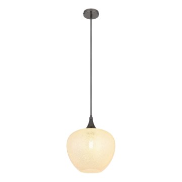 Globo - Κρεμαστό φωτιστικό οροφής 1xE27/40W/230V διάμετρος 29 cm λευκό/ανθρακί