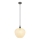 Globo - Κρεμαστό φωτιστικό οροφής 1xE27/40W/230V διάμετρος 29 cm λευκό/ανθρακί