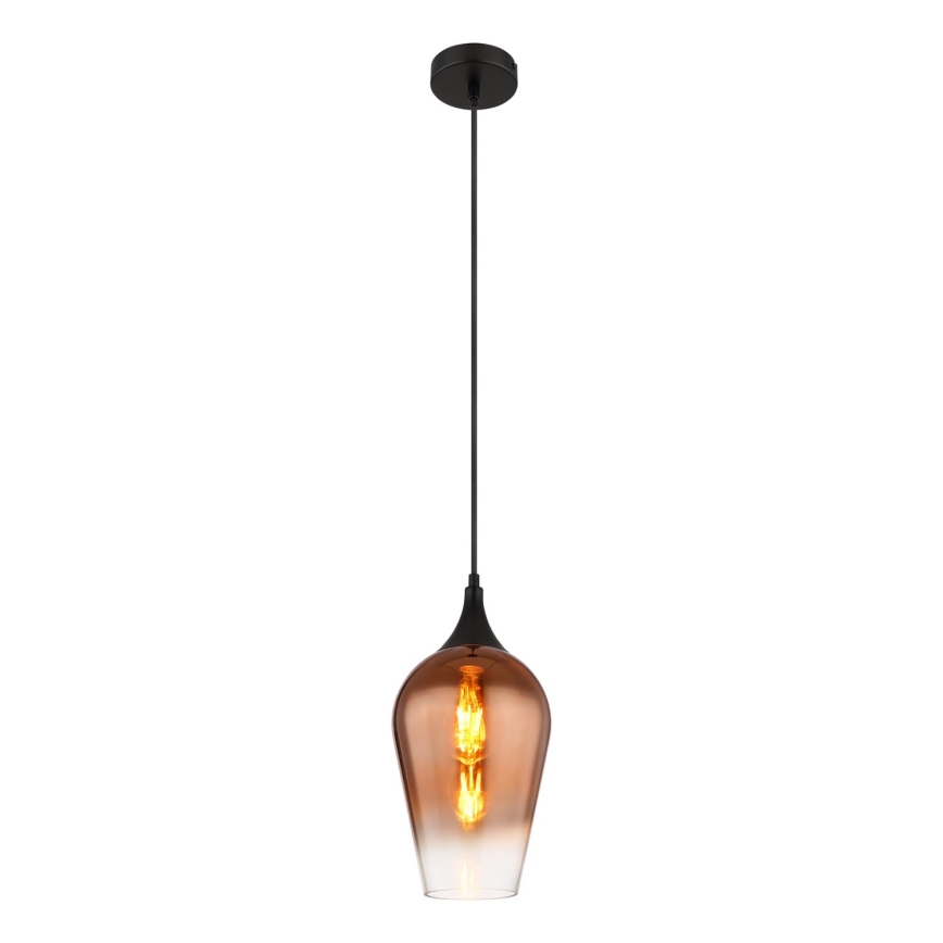 Globo - Κρεμαστό φωτιστικό οροφής 1xE27/60W/230V διάμετρος 18 cm χαλκός