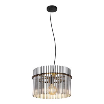 Globo - Κρεμαστό φωτιστικό οροφής 1xE27/60W/230V διάμετρος 40 cm μαύρο