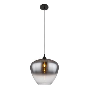 Globo - Κρεμαστό φωτιστικό οροφής 1xE27/60W/230V διάμετρος 40 cm μαύρο
