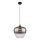 Globo - Κρεμαστό φωτιστικό οροφής 1xE27/60W/230V διάμετρος 40 cm μαύρο