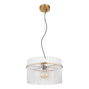 Globo - Κρεμαστό φωτιστικό οροφής 1xE27/60W/230V διάμετρος 40 cm χρυσό