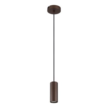 Globo - Κρεμαστό φωτιστικό οροφής 1xGU10/25W/230V καφέ