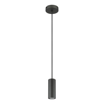 Globo - Κρεμαστό φωτιστικό οροφής 1xGU10/25W/230V μαύρο
