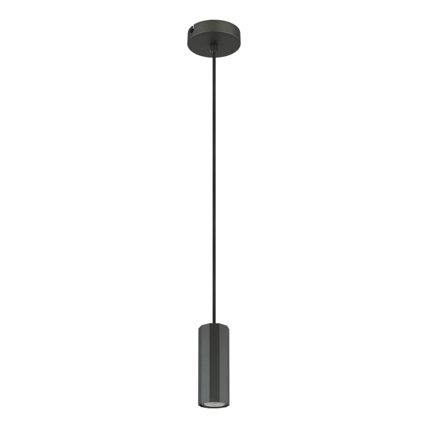 Globo - Κρεμαστό φωτιστικό οροφής 1xGU10/25W/230V μαύρο