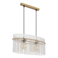 Globo - Κρεμαστό φωτιστικό οροφής 2xE27/60W/230V χρυσό