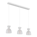 Globo - Κρεμαστό φωτιστικό οροφής 3xE14/40W/230V λευκό