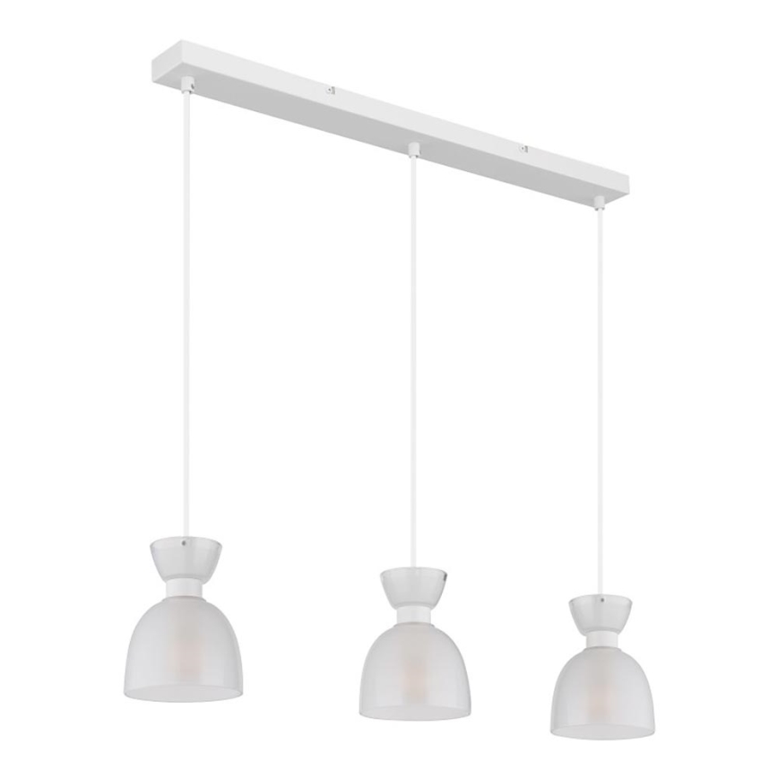 Globo - Κρεμαστό φωτιστικό οροφής 3xE14/40W/230V λευκό