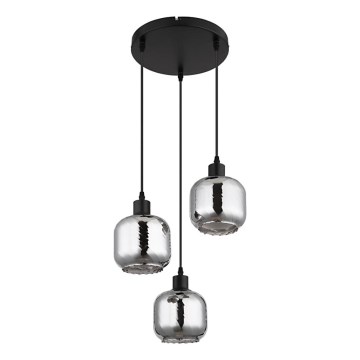 Globo - Κρεμαστό φωτιστικό οροφής 3xE27/25W/230V