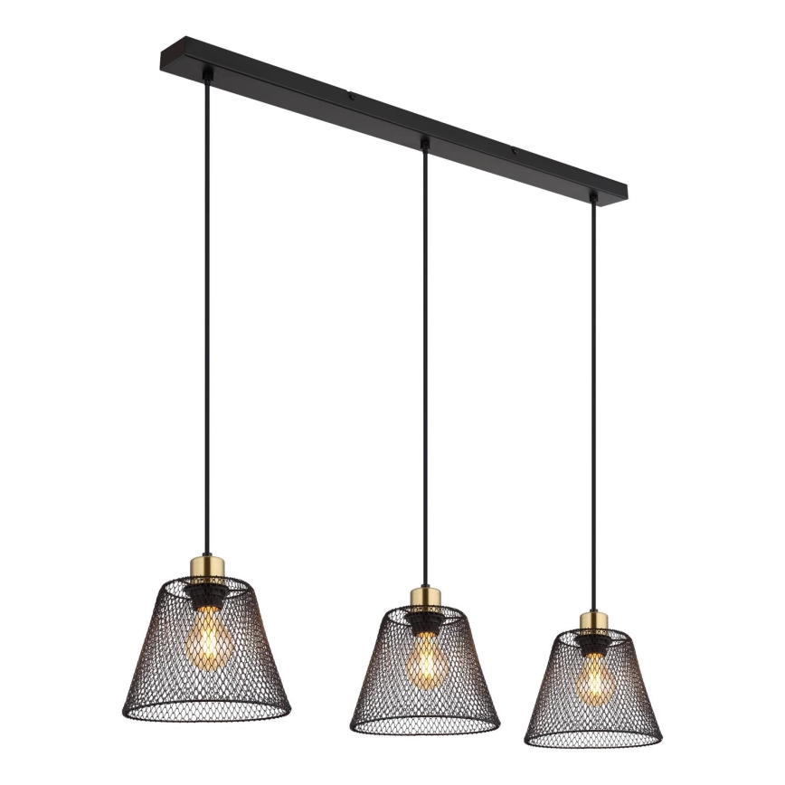Globo - Κρεμαστό φωτιστικό οροφής 3xE27/40W/230V