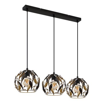 Globo - Κρεμαστό φωτιστικό οροφής 3xE27/40W/230V