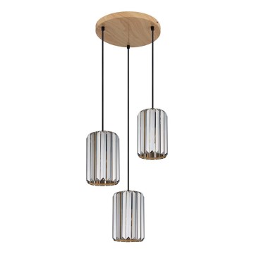 Globo - Κρεμαστό φωτιστικό οροφής 3xE27/60W/230V διάμετρος 35 cm