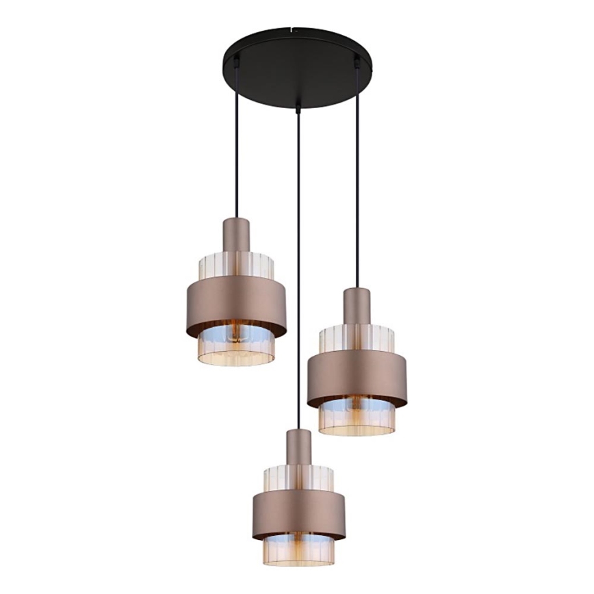 Globo - Κρεμαστό φωτιστικό οροφής 3xE27/60W/230V διάμετρος 45 cm