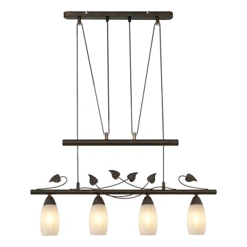 Globo - Κρεμαστό φωτιστικό οροφής 4xE14/28W/230V