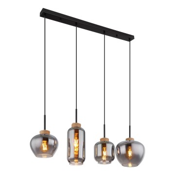 Globo - Κρεμαστό φωτιστικό οροφής 4xE27/40W/230V