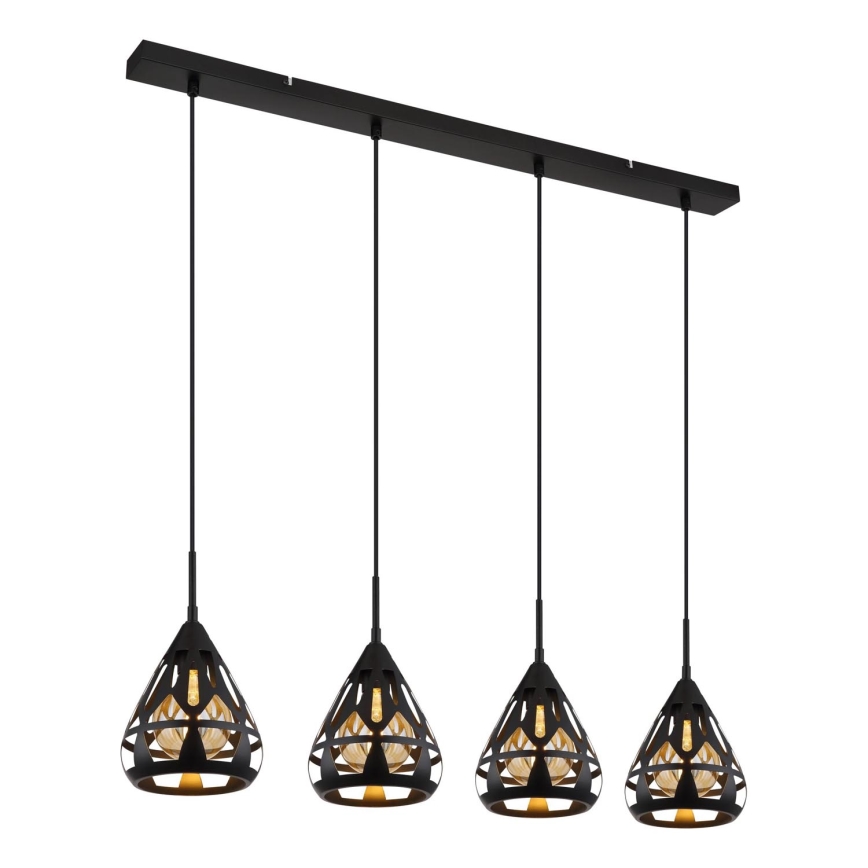 Globo - Κρεμαστό φωτιστικό οροφής 4xE27/40W/230V