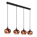 Globo - Κρεμαστό φωτιστικό οροφής 4xE27/40W/230V χαλκός