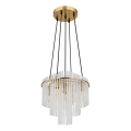 Globo - Κρεμαστό φωτιστικό οροφής 5xE14/40W/230V χρυσό