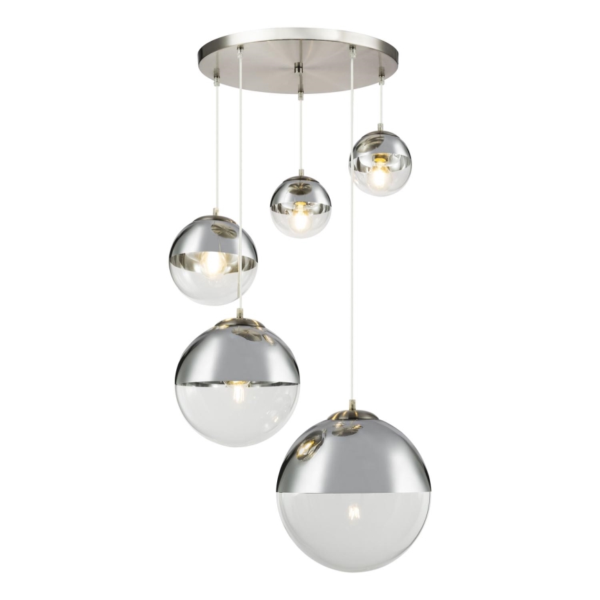 Globo - Κρεμαστό φωτιστικό οροφής 5xE27/60W/230V διάμετρος 65 cm