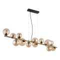 Globo -  Κρεμαστό φωτιστικό οροφής LED 13xG9/3,5W/230V φιμέ/καφέ