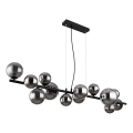 Globo -  Κρεμαστό φωτιστικό οροφής LED 13xG9/3,5W/230V φιμέ/μαύρο