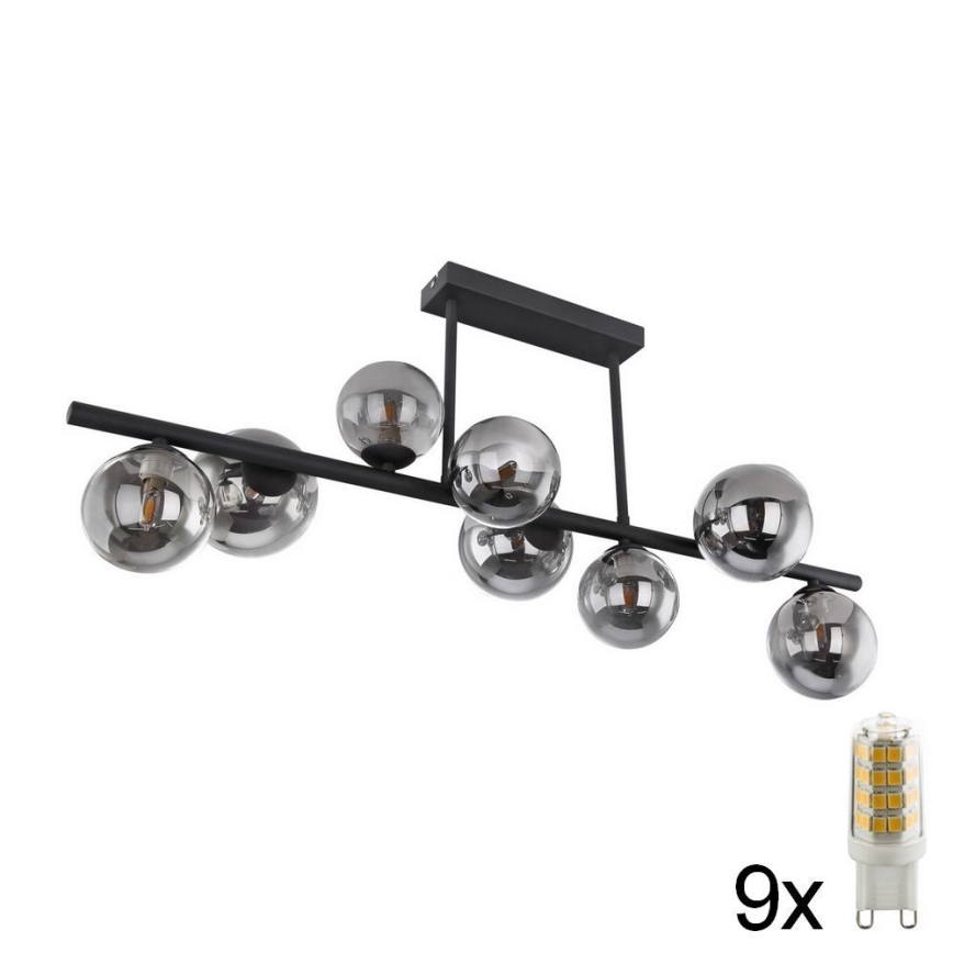 Globo - Κρεμαστό φωτιστικό οροφής LED 9xG9/3W/230V