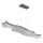 Globo -  Κρεμαστό φωτιστικό οροφής LED LED/35W/230V 3200K ματ χρώμιο