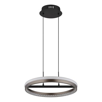 Globo -  Κρεμαστό φωτιστικό οροφής LED LED/40W/230V 3000/4000/6000K διάμετρος 39,7 cm καφέ