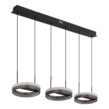 Globo -  Κρεμαστό φωτιστικό οροφής LED LED/40W/230V 3000/4000/6000K καφέ