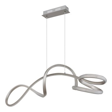 Globo -  Κρεμαστό φωτιστικό οροφής LED LED/40W/230V ματ χρώμιο
