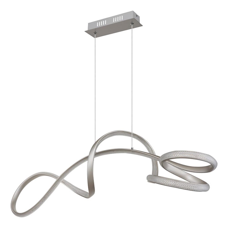 Globo -  Κρεμαστό φωτιστικό οροφής LED LED/40W/230V ματ χρώμιο