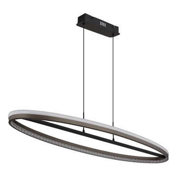 Globo -  Κρεμαστό φωτιστικό οροφής LED LED/60W/230V 3000/4000/6000K καφέ