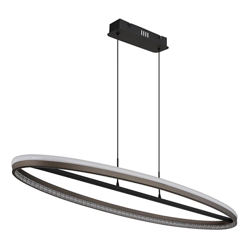 Globo -  Κρεμαστό φωτιστικό οροφής LED LED/60W/230V 3000/4000/6000K καφέ