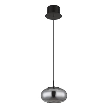 Globo -  Κρεμαστό φωτιστικό οροφής LED LED/6W/230V μαύρο