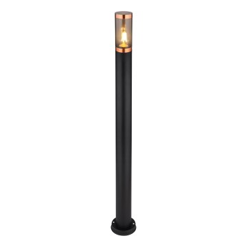 Globo - Λάμπα εξωτερικού χώρου 1xE27/23W/230V IP44 110 cm μαύρο/χαλκός