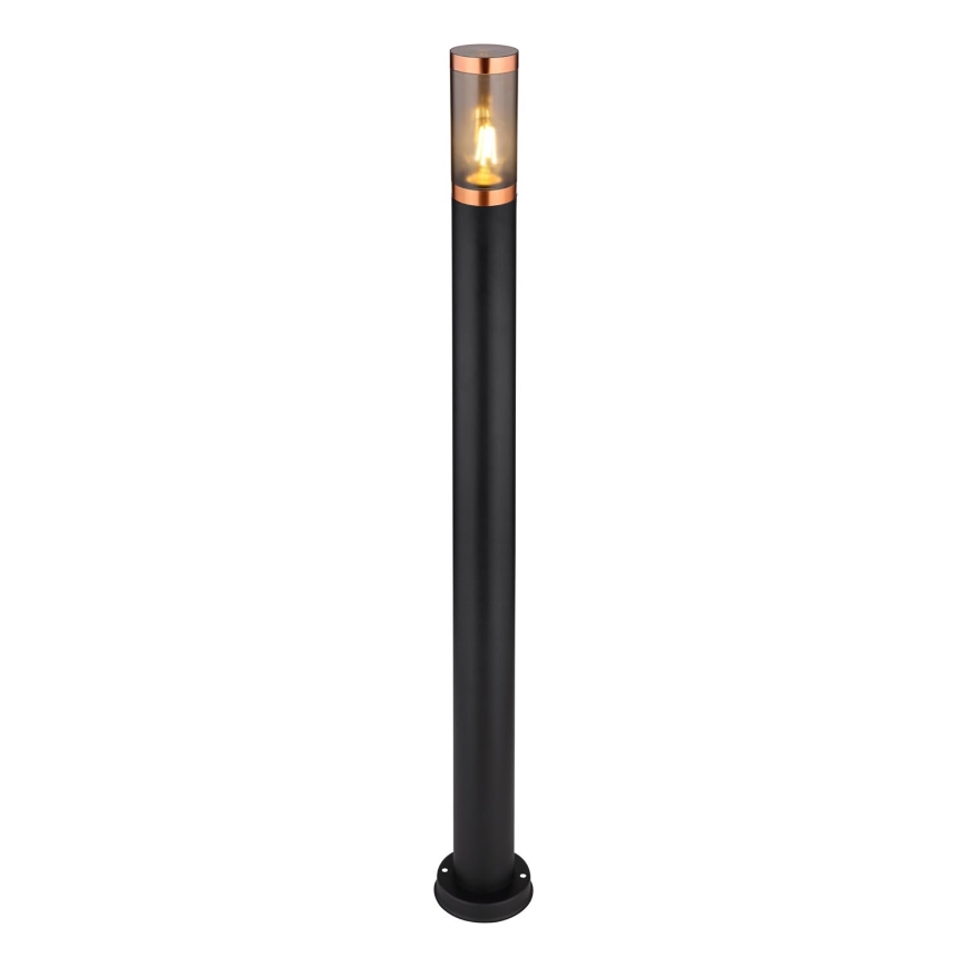 Globo - Λάμπα εξωτερικού χώρου 1xE27/23W/230V IP44 110 cm μαύρο/χαλκός