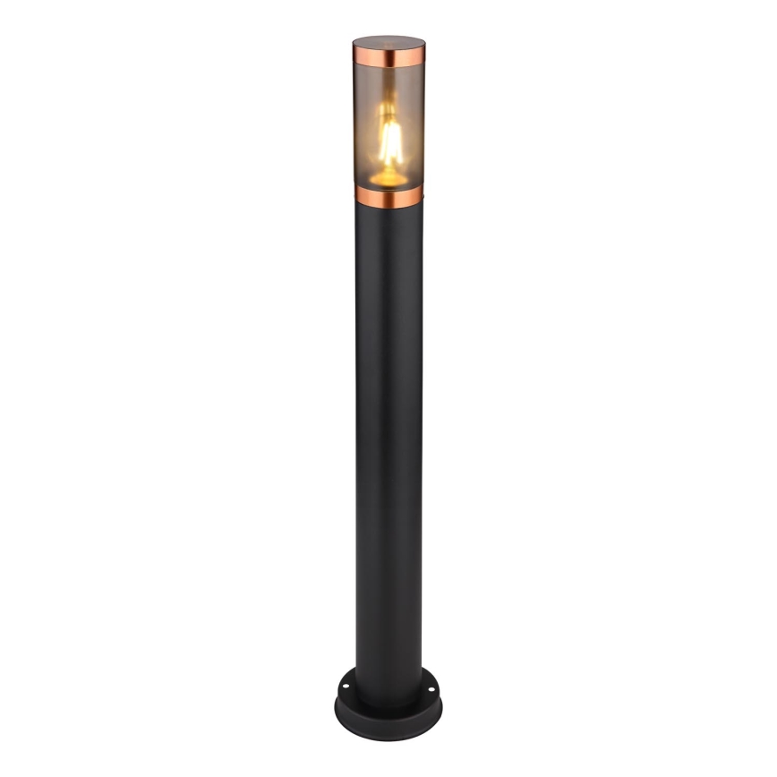 Globo - Λάμπα εξωτερικού χώρου 1xE27/23W/230V IP44 80 cm μαύρο/χαλκός