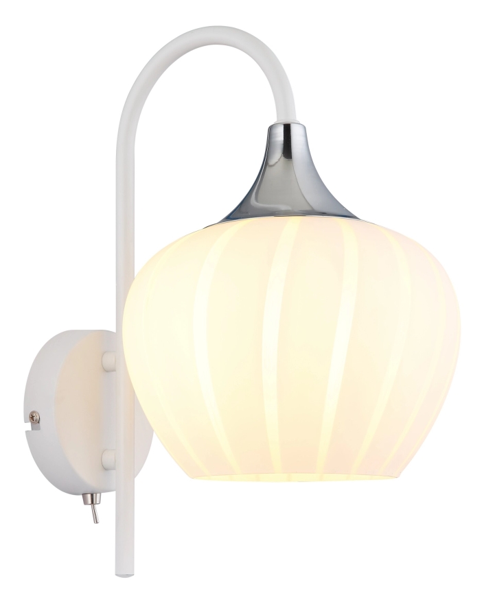 Globo - Λάμπα τοίχου 1xE27/40W/230V λευκό
