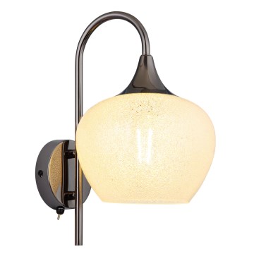 Globo - Λάμπα τοίχου 1xE27/40W/230V λευκό/ανθρακί