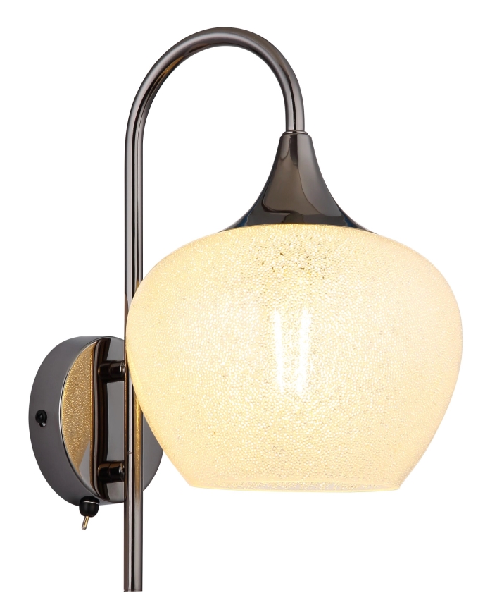 Globo - Λάμπα τοίχου 1xE27/40W/230V λευκό/ανθρακί