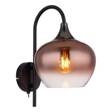 Globo - Λάμπα τοίχου 1xE27/40W/230V χαλκός