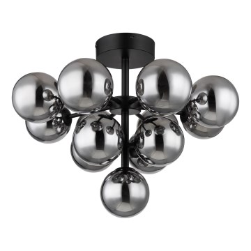 Globo - Πλαφονιέρα οροφής 13xG9/5W/230V διάμετρος 56 cm μαύρο