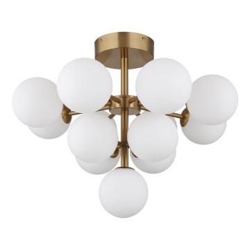 Globo - Πλαφονιέρα οροφής 13xG9/5W/230V διάμετρος 56 cm χρυσό